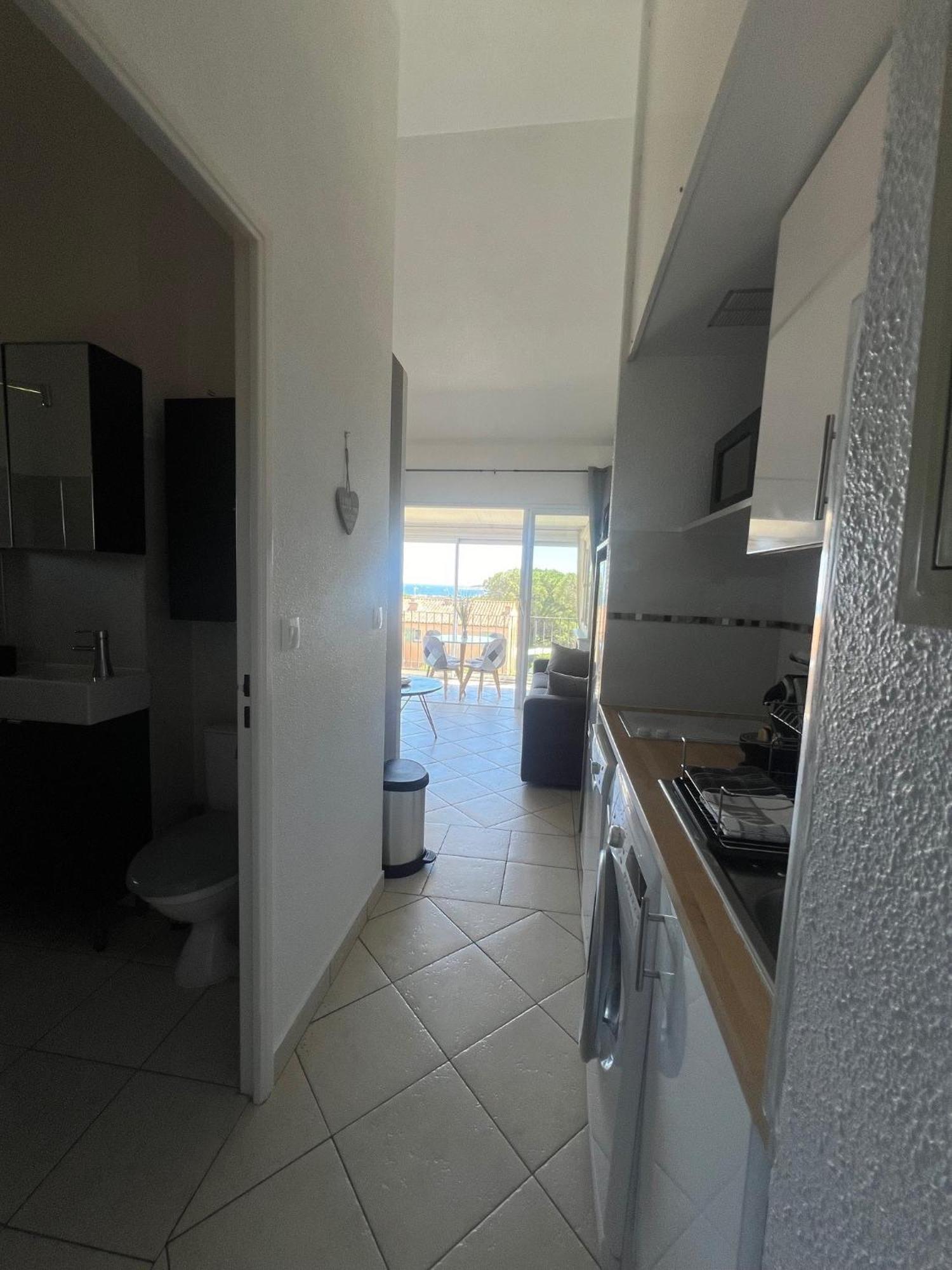 Appartement Vue Mer Golfe De Saint-Tropez コゴラン エクステリア 写真